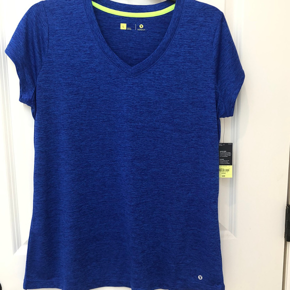 *NEW* Xersion Work Out/Yoga Vneck Tee Size L - Picture 6 of 7